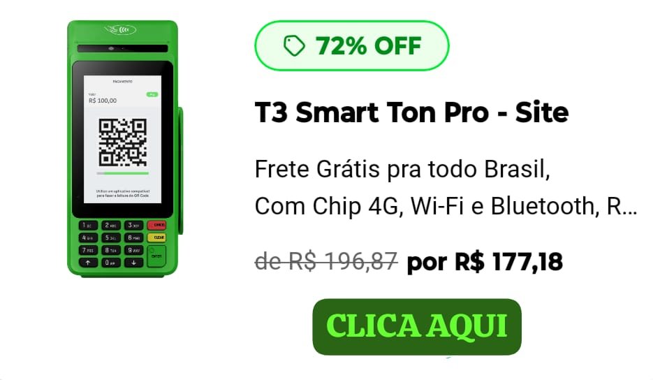 TONPRO Smart POS B com desconto