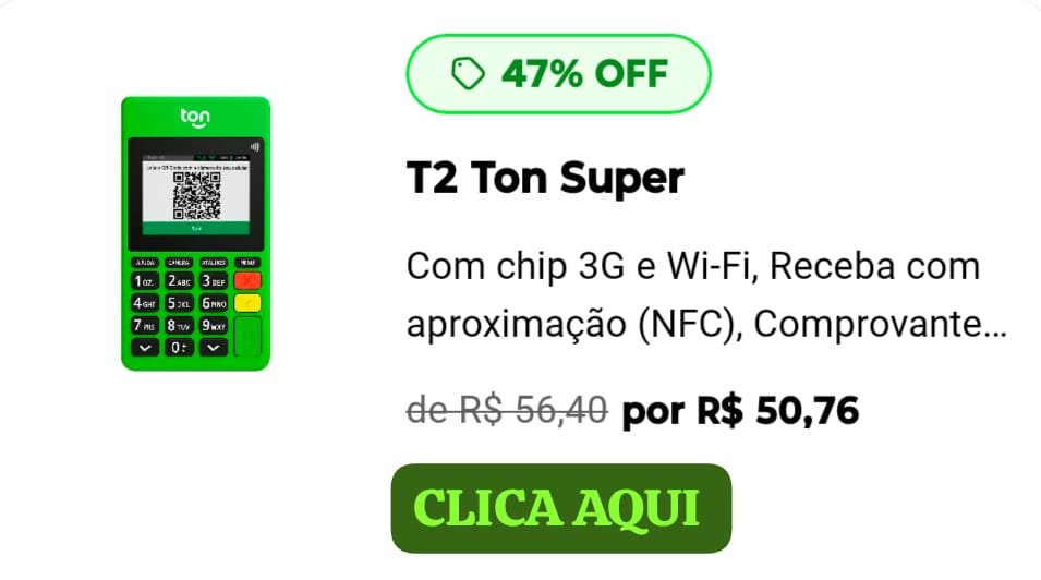 TONSUPER D195 com desconto